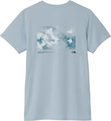 ザ・ノース・フェイス THE NORTH FACE アウトドア ショートスリーブGTDメランジグラフィッククルー レディース 半袖 Tシャツ カットソー 吸汗速乾 トップス ランニング ジョギング トレーニング  NTW12677 CE セレスティアルブルー