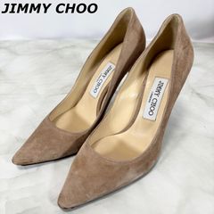 JIMMY CHOO ベージュ エレガントなハイヒール - メルカリ