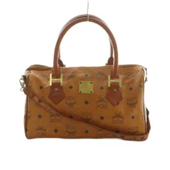 エムシーエム MCM 2WAY ボストンバッグ ショルダーバッグ ヴィセトス柄 茶 /MI ■OSのサムネイル