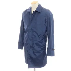 【中古】シーラップ Sealup ナイロン ステンカラーコート ダークブルー【サイズ44】【メンズ】のサムネイル