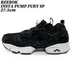 【クーポン】スニーカー シューズ  リーボック インスタ ポンプ フューリー SP ブラック チャコール 27.5cm REEBOK INSTA PUMP FURY AQ9803 正規品 中古 古着 ブランド 匿名配送
