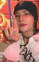 【中古】コレクションカード(男性) Stray Kids/Hyunjin(ヒョンジン)/CD「MAXIDENT」Apple Music特典フォトカード