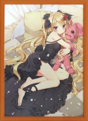 だにまる 【超熱乳祭】額装付き高級複製原画 【直筆サイン入り