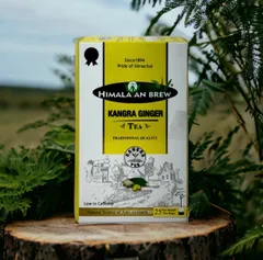 Himalayan Brew Kangra Special Ginger Green Tea 25bag インド産　特製ジンジャーグリーンティーバック　25袋のサムネイル
