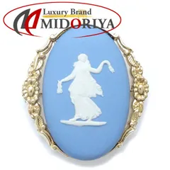 Wedgwood ウェッジウッド ジャスパー ブローチ 兼 ペンダントトップ/292272【中古】【BJ】