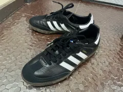 *送料無料※メルカリshop取引では対象外* アディダス サンバ OG ブラック 白 검 235mm