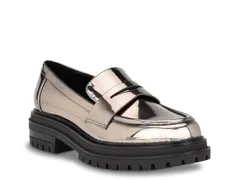 カルバンクライン レディース シューズ スリッポン・ローファー Calvin Klein Grant Loafer Grey グレーのサムネイル