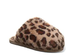 ベアパウ レディース シューズ サンダル シルク Bearpaw Silkie Slipper Womens Tan Leopard Print タンのサムネイル