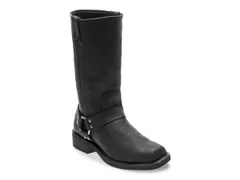 ハーレーダビッドソン メンズ シューズ ブーツ・レインブーツ HarleyDavidson Bowden Motorcycle Boot Black ブラックのサムネイル