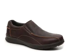 クラークス メンズ シューズ スリッポン・ローファー Clarks Cotrell Step SlipOn Brown ブラウン