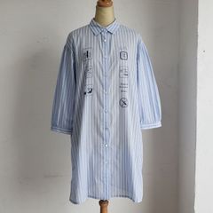 【新品未使用タグ付き】ピッコーネ picone ボーダー　トップスブラウス7部袖 新品未使用タグ付き】ピッコーネ ボーダートップス 七分袖 ホワイト