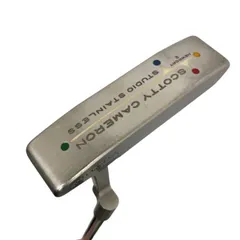 【中古】 タイトリスト SCOTTY CAMERON STUDIO STAINLESS NEWPORT 2 35インチ パター PT スチール (フレックスその他) メンズ 男性用 右利き 右用 Dランク ゴルフクラブのサムネイル