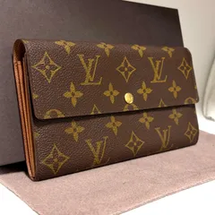 c5 ポルトモネ クレディ　ポルトフォイユ サラ　旧型　Louis Vuitton ルイ ヴィトン 　2つ 折り　二つ折り　フラップ ボタン 式　長 財布　ウォレット　モノグラム