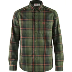 フェールラーベン メンズ トップス シャツ Fjallraven Fjallglim Flannel Shirt Mens Laurel Green2のサムネイル