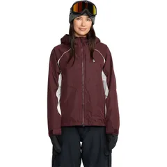 ボルコム レディース アウター ジャケット・ブルゾン Volcom Stone Smokeshow 20K Jacket Womens Oxblood オックスブラッドのサムネイル