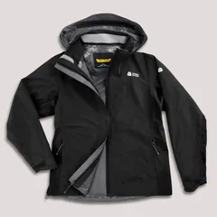 シェラデザインズ レディース アウター ジャケット・ブルゾン Sierra Designs Hurricane Rain Jacket Womens Black ブラックのサムネイル