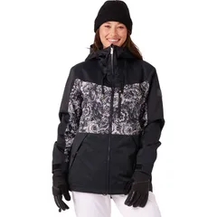 ロキシー レディース アウター ジャケット・ブルゾン パーカー Roxy Presence Block Parka Womens Black Combo ブラックのサムネイル