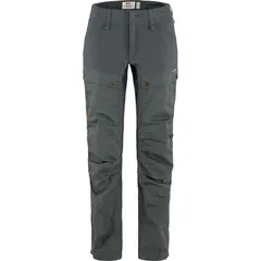 フェールラーベン レディース ボトムス カジュアルパンツ Fjallraven Keb Curved Trouser Womens Basalt