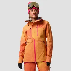 バックカントリー レディース アウター ジャケット・ブルゾン コットン Backcountry Cottonwoods LT Xpore 3L Jacket Womens Boundary Orange OmbreBlack ブラック