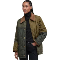 バブアー レディース アウター ジャケット・ブルゾン キルティング ジャケット Barbour Lorrie Quilted Jacket Womens Fern LeafSageLight Sage セージ