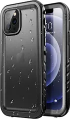 12 12 12 アイフォン Pro Pro Pro 雨の日 ストラップ付き Max Max Max 超薄型 カバー 操作便利 認証対応 フェイスID QI充電 お風呂など適用 360°全面保護 耐衝撃 防塵 6.7インチ 防雪 IP68防水等級規格認証 完全