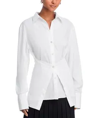 ヘルムート ラング レディース トップス シャツ Helmut Lang Apron Shirt White ホワイトのサムネイル