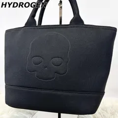 ハイドロゲン HYDROGEN トートバッグ スカル 手持ち 手提げ ブラック×ピンクのサムネイル
