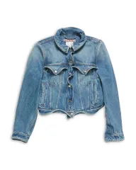 アクネ ストゥディオズ レディース アウター ジャケット・ブルゾン デニム Acne Studios Curledge Denim Jacket Mid Blue ブルーのサムネイル