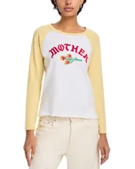 マザー レディース トップス Tシャツ ヴィンテージ MOTHER The Vintage Sport Concertee Mother Flowerのサムネイル