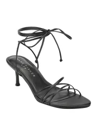 マーク・フィッシャー レディース シューズ サンダル レザー Marc Fisher LTD Womens Gineva Strappy Leather Dressandals Black 001 ブラック