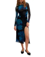 フリーピープル レディース トップス ワンピース ミディ Free People Gianni Midi Dress Night Combo
