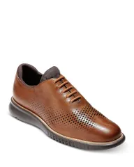 コールハーン メンズ シューズ オックスフォード ウィングチップ Cole Haan Mens 2ZER GRAND Laser Wingtip Oxford Shoes Britsh Tan タン