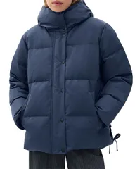 ラグアンドボーン レディース アウター コート rag bone Leonard Puffer Coat Navy ネイビーのサムネイル
