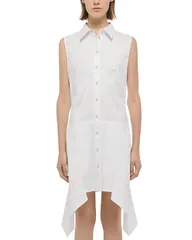 ヘルムート ラング レディース トップス シャツワンピース Helmut Lang Bustier Shirt Dress White ホワイトのサムネイル
