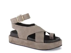 ディバトゥルー レディース シューズ サンダル プラットフォーム Diba TrueSugar Fix Platform Sandal Taupe トープ