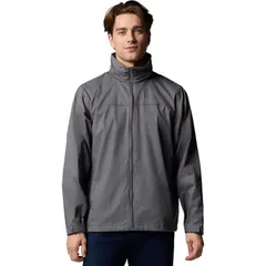 コロンビア メンズ アウター ジャケット・ブルゾン Columbia Glennaker Lake II Rain Jacket Mens City Grey グレー