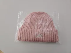 新品 Lee リー ニット ショート ビーニー ピンクのサムネイル