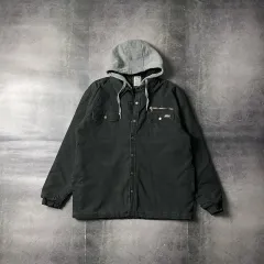 DICKIES ディッキーズ ヴィンテージ ブラック WHO フード ジップアップ ジャケット A00804のサムネイル