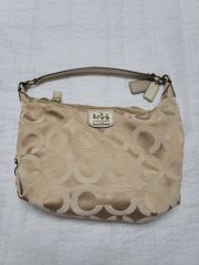 COACH シルバー ロゴ トートバッグ M0609-13507 - メルカリ
