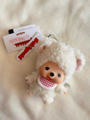 レア EU 海外限定 モンチッチ チャム 顔でか ぬいぐるみ キーホルダー