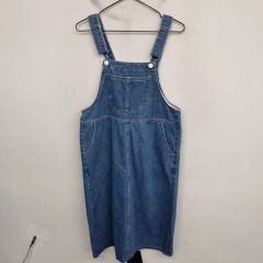 デニム サロペット スカート KKL刺繍入り - メルカリ