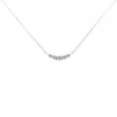 30日まで限定値下げ！4℃ K18WG ホースシュー ネックレス - メルカリ