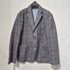 EEL IED UP PLEASE テーラード ジャケット リネン混 チェック - メルカリ