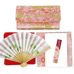 【新品】学校茶道 茶道具 裏千家 女性 入門 6点 セット 3点揃い柄 25n1438-3