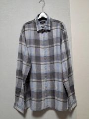 t*o様 STONE ISLAND チェック柄ネルシャツ Lサイズ - メルカリ