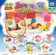 トイストーリー 眠る フィギュア ガチャ-ウッディのみ