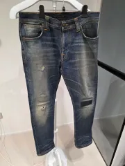Nudie Jeans(ヌーディージーンズ) Thin Finn(シンフィン) 30/32 ヴィンテージ ウォッシュ デニム