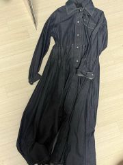 45r デニムカシュクールワンピース - メルカリ