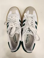 アディダス サンバ OG 白 グリーン