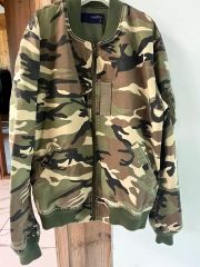 GAKKIN、NUBIANコラボHANABATSU CAMO MA-1 - メルカリ